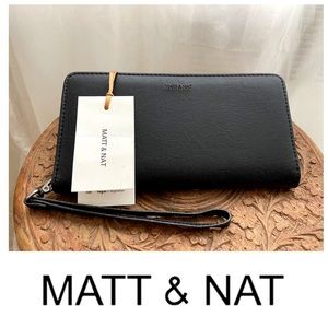 Matt & Nat black wallet NWT
